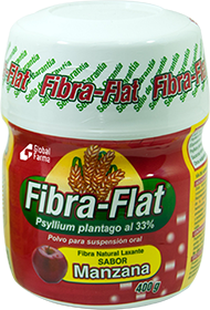 FIBRA-FLAT SABOR MANZANA 400 gr